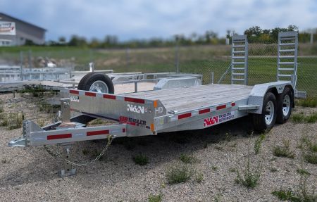 New 2024 N&N 83X18' TA 7K Equipment Hauler