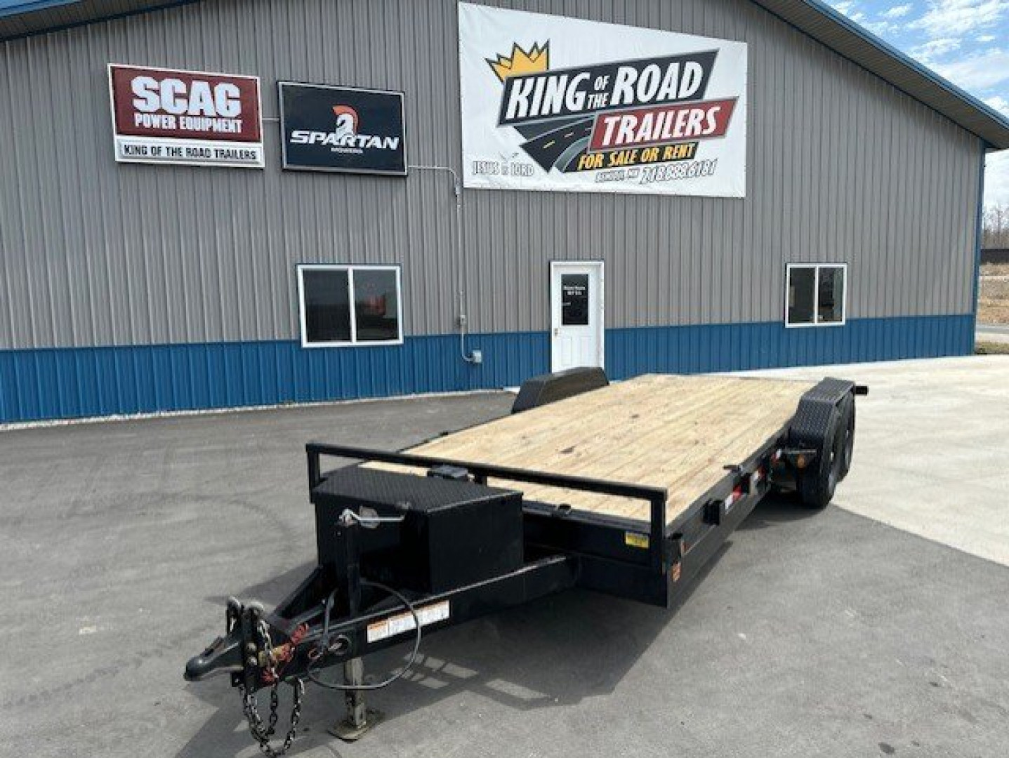 7×20 Tilt Trailer