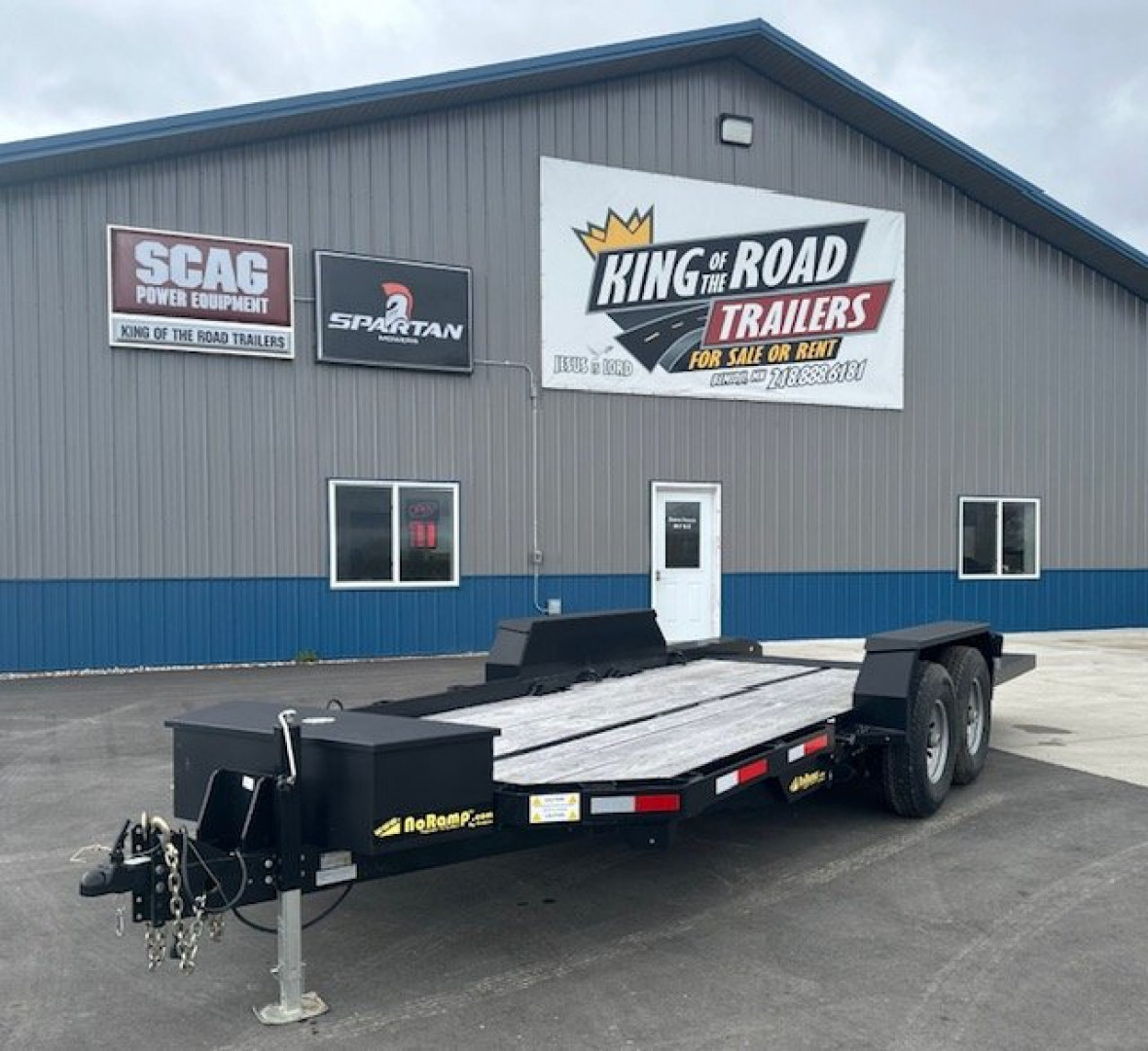 Used RENTAL-2023 No Ramp 80X19' Hyd Wide Tilt Trailer