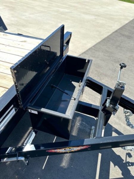 New 2023 H&H 78X12 SA 7K Steel Tilt Utility Trailer