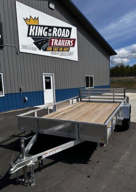 New 2024 QUALITY STEEL AND ALUMINUM 82 x12 SA Alum Utility Trailer