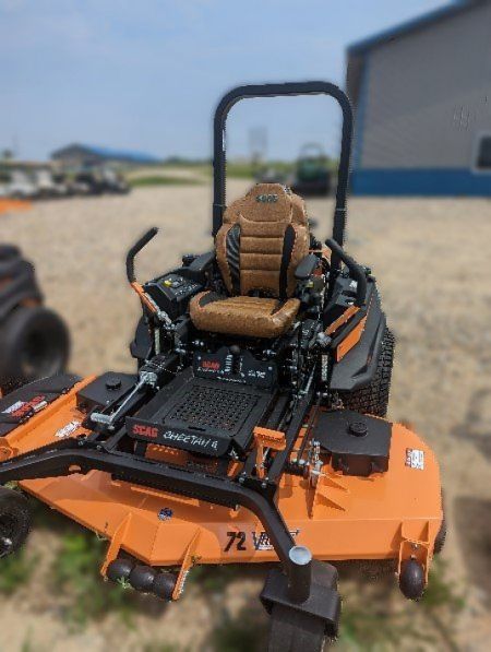 New 2023 Scag Power Equipment Cheetah 72" Deck Lawn Mower