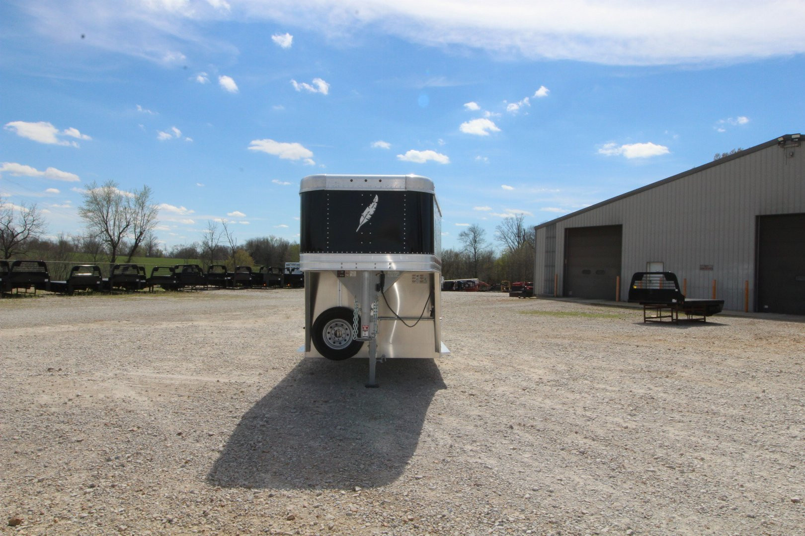 New 2024 Featherlite Trailers 8117 6'7 X 20' Stock / Stock Combo Trailer