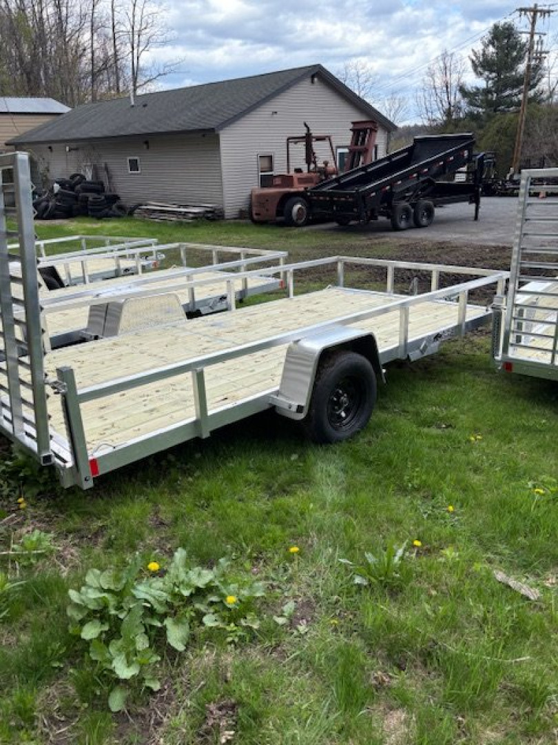 New 2025 Black Rhino EXS 7 x 14-3K GVW Aluminum Utility Trailer