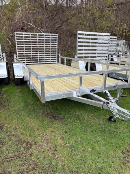 New 2025 Black Rhino EXS 7 x 14-3K GVW Aluminum Utility Trailer