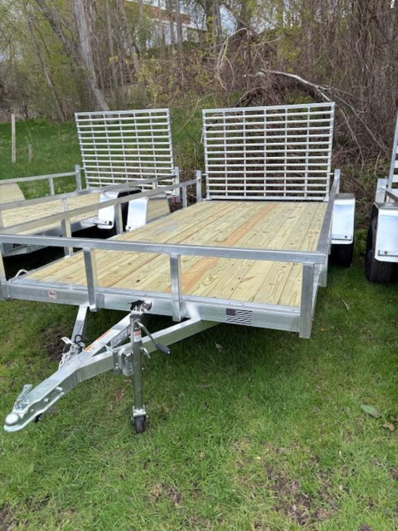 New 2025 Black Rhino EXS 7 x 14-3K GVW Aluminum Utility Trailer