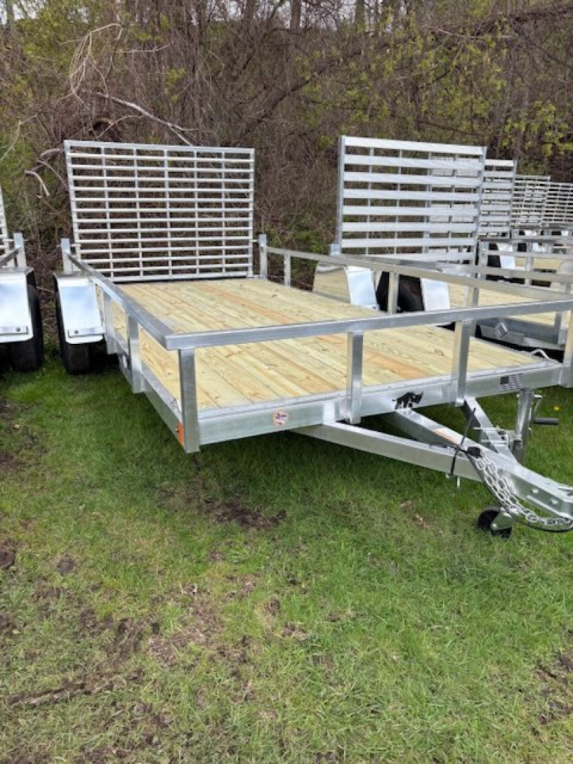 New 2025 Black Rhino EXS 7 x 14-3K GVW Aluminum Utility Trailer
