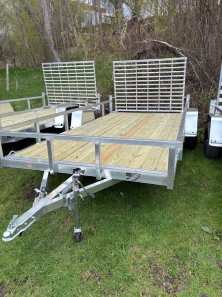 New 2025 Black Rhino EXS 7 x 14-3K GVW Aluminum Utility Trailer