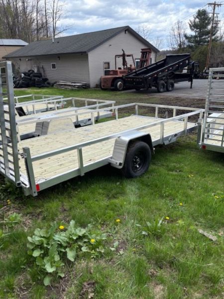 New 2025 Black Rhino EXS 7 x 14-3K GVW Aluminum Utility Trailer