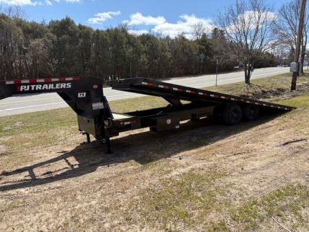 New PJ Trailers 102" x 26' T9 Deckover Power Tilt