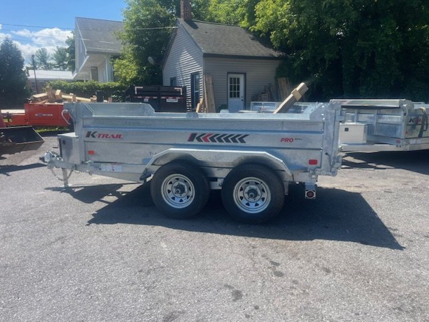 New 2024 K-Trail RS 6 X 10-10K GVW Dump Trailer