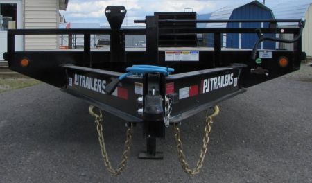 New 2024 PJ Trailers F8: 8  I-Beam Deckover Equipment Trailer