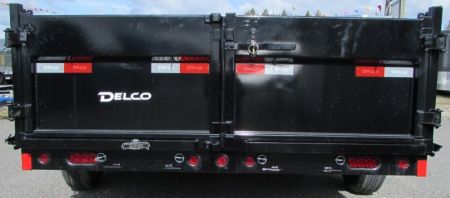 New 2023 Delco Trailers D8314A72 Dump Trailer