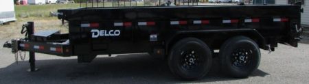 New 2023 Delco Trailers D8314A72 Dump Trailer