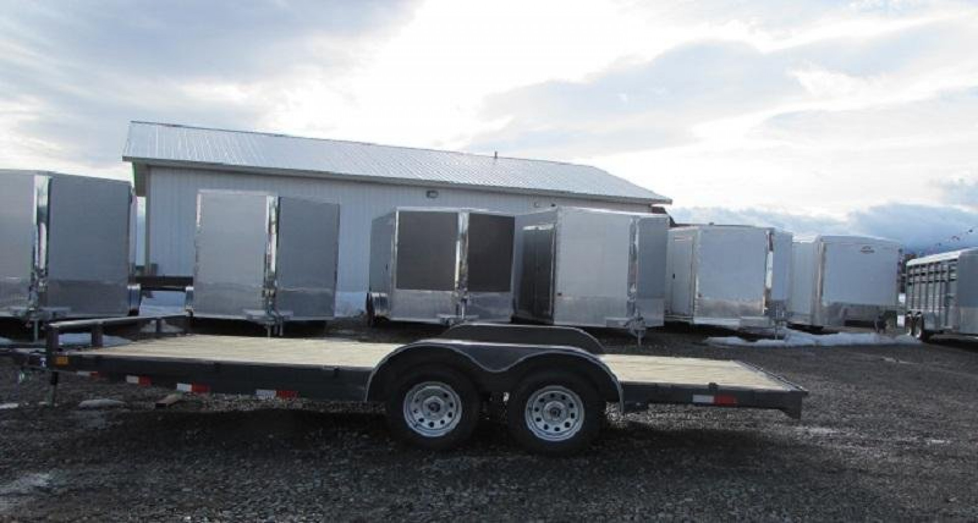 New 2022 Delco Trailers 83x18 Car Hauler