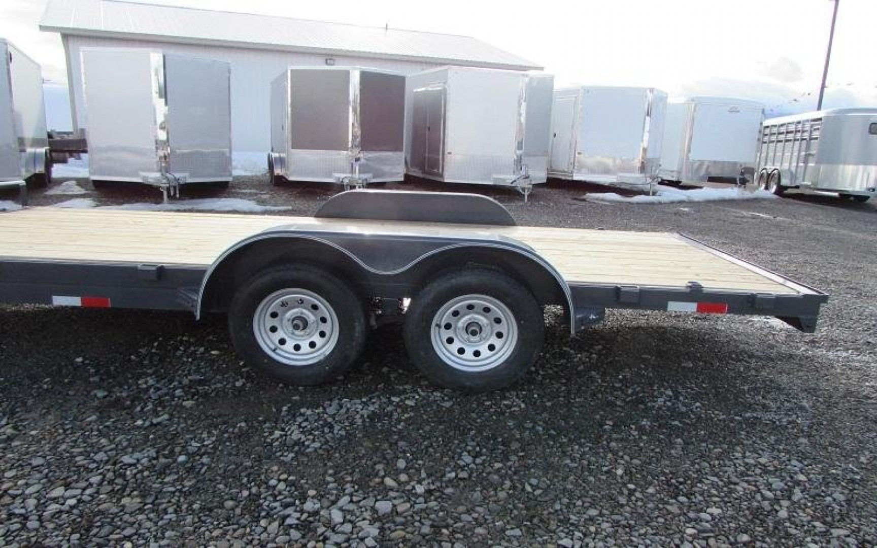 New 2022 Delco Trailers 83x18 Car Hauler