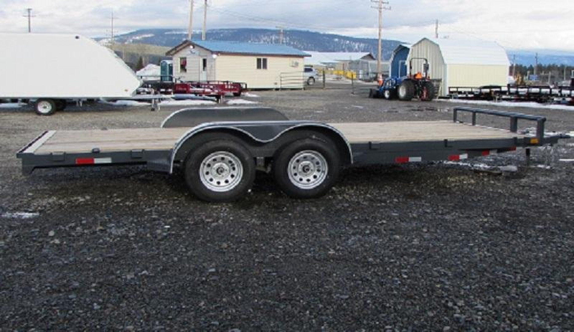 New 2022 Delco Trailers 83x18 Car Hauler