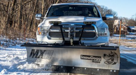 New 2026 SNOWDOGG (MX75II) 8' MD Gen 2 Stainless Steel Snow Plow