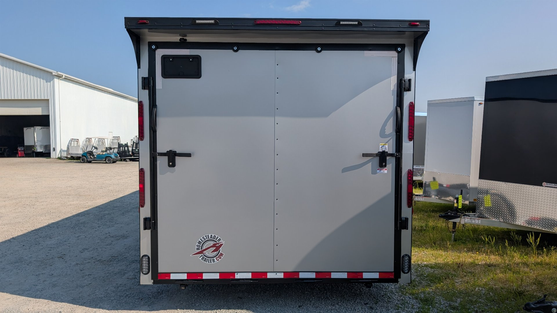New 2026 Homesteader 8.5x38 (29+8) Gooseneck Car Hauler w/ Ramp