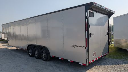 New 2026 Homesteader 8.5x38 (29+8) Gooseneck Car Hauler w/ Ramp