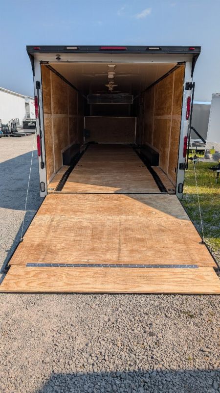 New 2026 Homesteader 8.5x38 (29+8) Gooseneck Car Hauler w/ Ramp