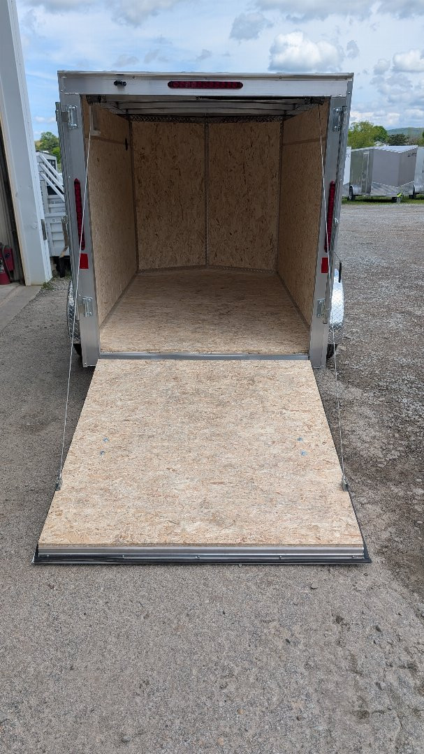 New 2026 LEGEND 5x8 + 1' V-Nose Thunder Enclosed Cargo Trailer w/ Ramp