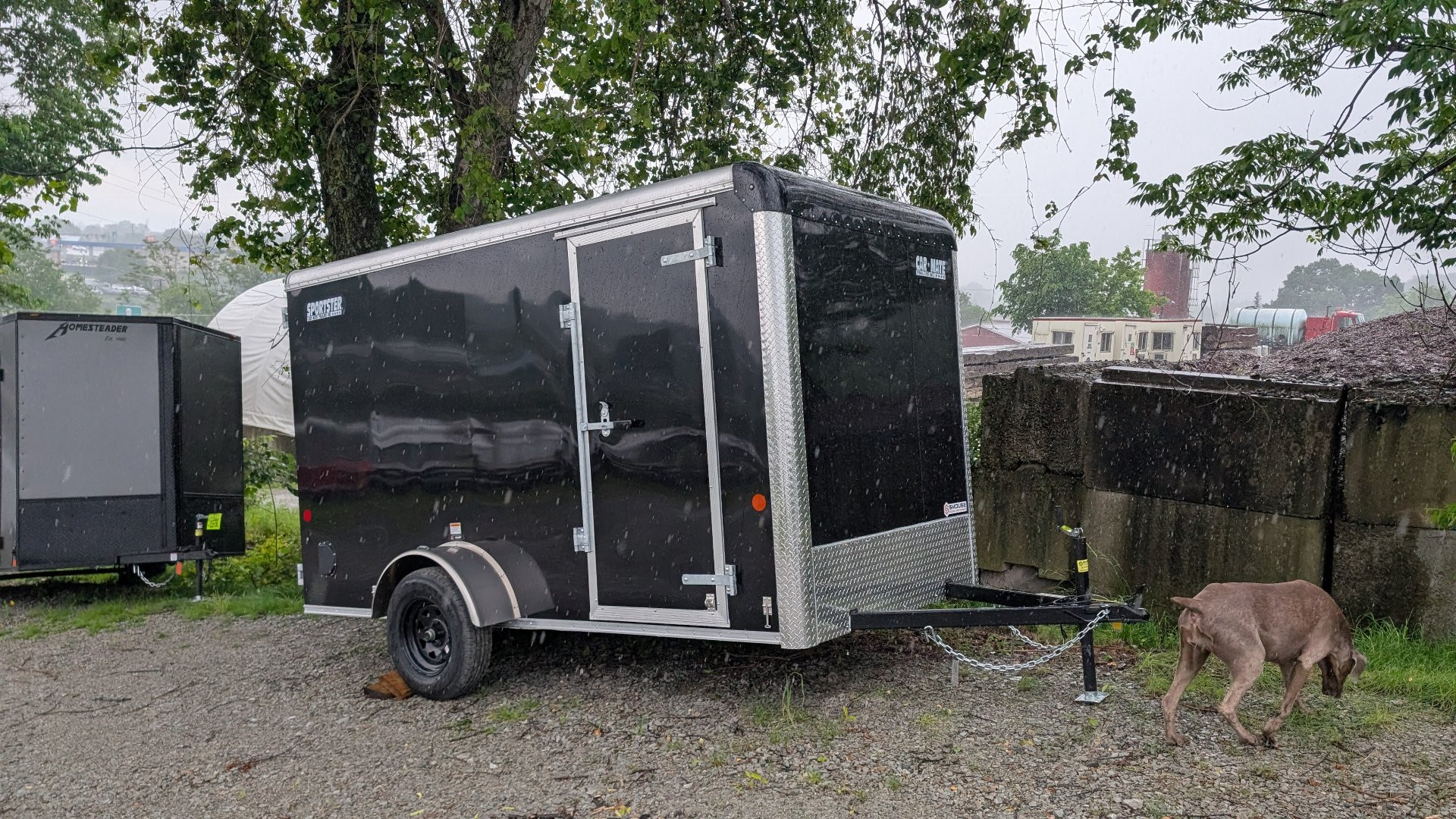 New 2025 Car Mate 6x12 Sportster Cargo Trailer w/ Barn Doors