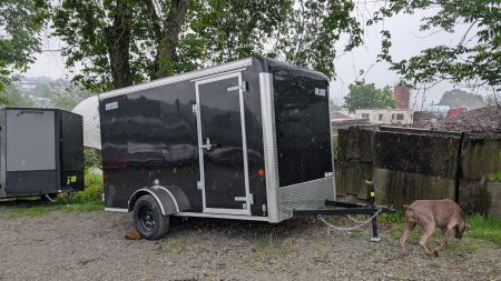 New 2025 Car Mate 6x12 Sportster Cargo Trailer w/ Barn Doors
