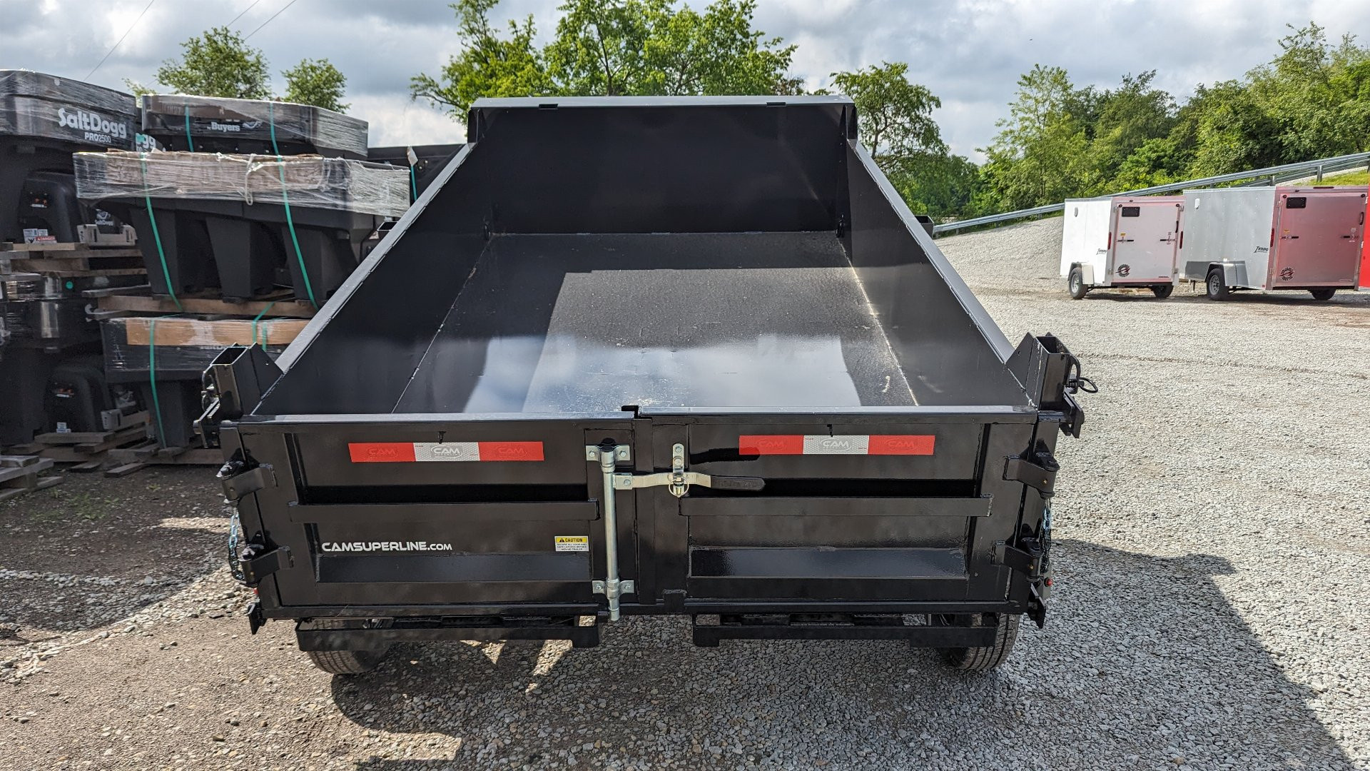 New 2025 CAM Superline 6x12 Lo Pro Standard Duty Equipment Dump Trailer (PRICE DROP!!)