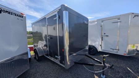 New 2025 Car Mate 6x12 Sportster Cargo Trailer w/ Barn Doors