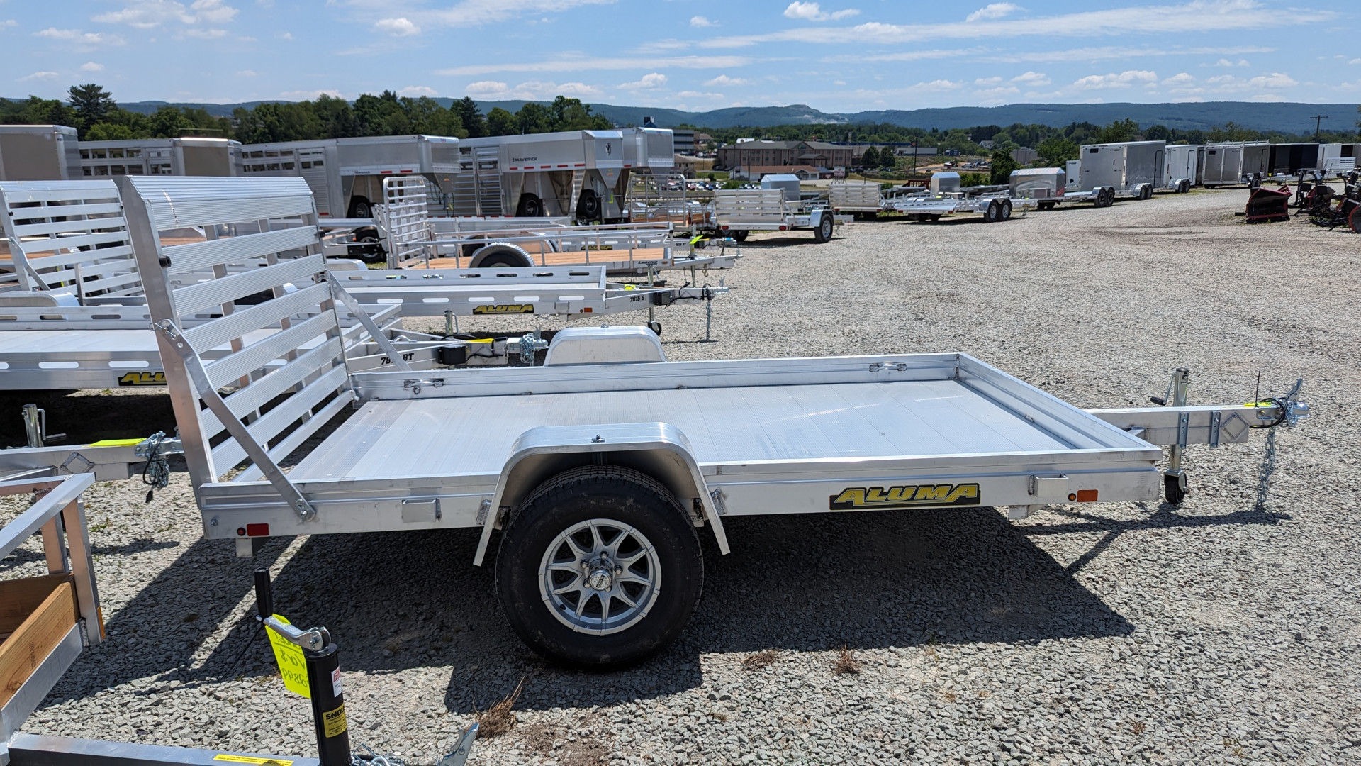 New 2026 Aluma 7210H Utility Trailer