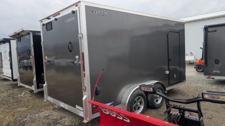 New 2025 Legend 7.5 x 14 + 2' V Thunder V-Nose Cargo Trailer w/ Ramp (84" DOOR OPENING!!!)
