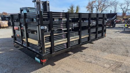 New 2024 Tamaqua 96  x 12' Stake Body w/ Wood Floor - 84  CA