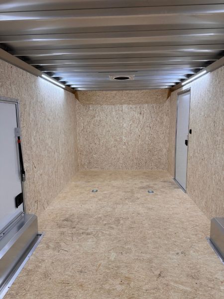 New NEW 2025 ATC 8.5 x 24 ROM400 Enclosed ALUMINUM Car Hauler w/ PED Door