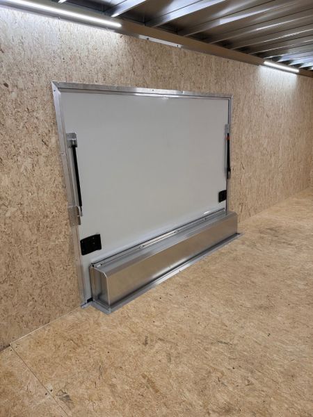 New NEW 2025 ATC 8.5 x 24 ROM400 Enclosed ALUMINUM Car Hauler w/ PED Door