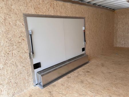 New NEW 2025 ATC 8.5 x 24 ROM400 Enclosed ALUMINUM Car Hauler w/ PED Door