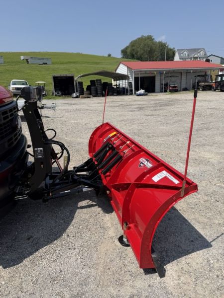 New BOSS Snowplow 8' Steel Super Duty Snow Plow - Full Trip CFT