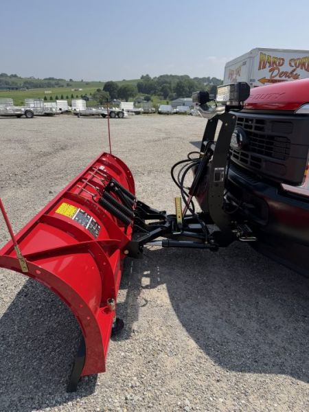 New BOSS Snowplow 8' Steel Super Duty Snow Plow - Full Trip CFT