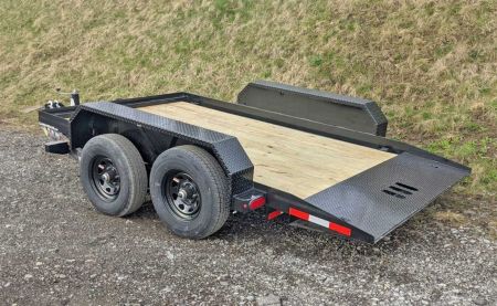 New 2025 CAM 7x12 Tandem Axle Tilt Trailer (PRICE DROP!!)