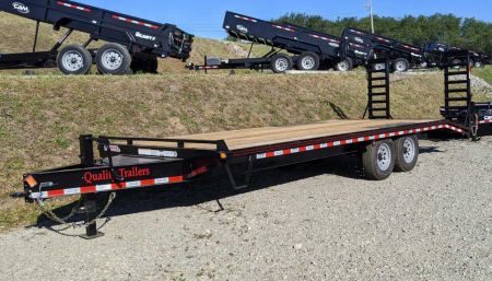 New 2025 Quality 18+5 Pro Deckover Tagalong w/ Spring Assist Ramps
