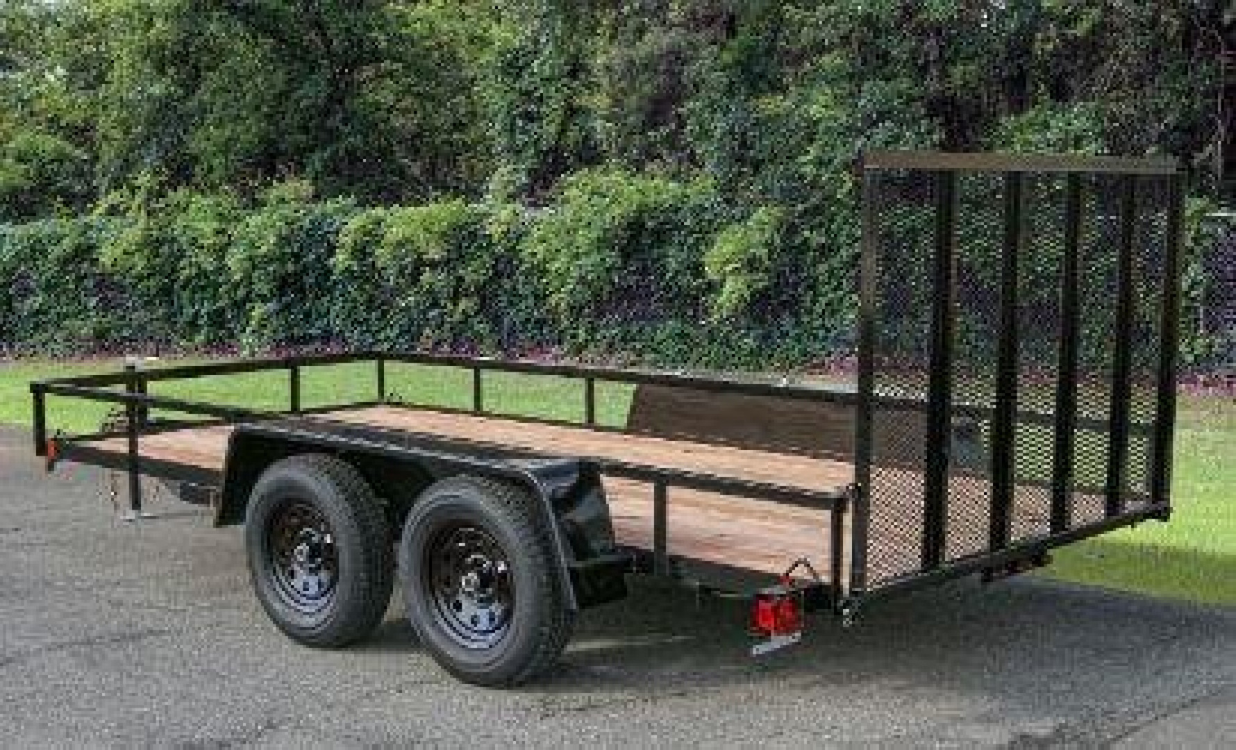 New 2024 BWise 6x16 Tandem Utility Trailer (LEFTOVER PRICING!!!)
