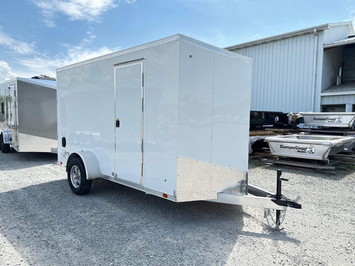New 2024 ATC 6x12 V-Nose "STo300” Aluminum Enclosed Cargo Trailer w/ Ramp (PRICE DROP!!!)