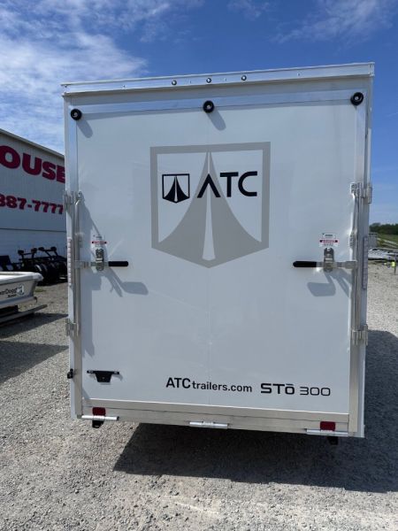 New 2024 ATC 6x12 V-Nose "STo300” Aluminum Enclosed Cargo Trailer w/ Ramp (PRICE DROP!!!)