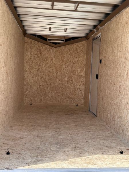 New 2024 ATC 6x12 V-Nose "STo300” Aluminum Enclosed Cargo Trailer w/ Ramp (PRICE DROP!!!)
