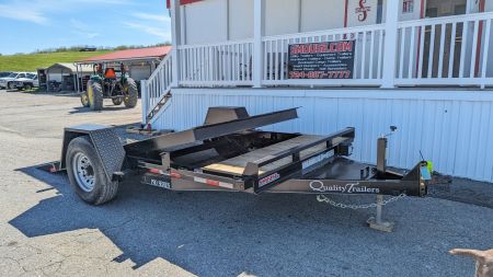 New 2024 Quality PRO Series 7x14 HD Single Axle Tilt Trailer w/ Adjustable Coupler (PRICE DROP!!)