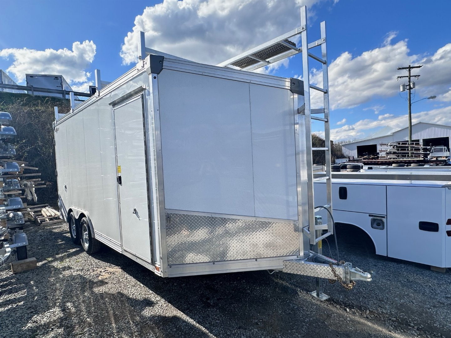 New 2024 Ideal Cargo 8.5x16 EvoCore "Work Zone" Contractor (GALVANIZED FRAME)