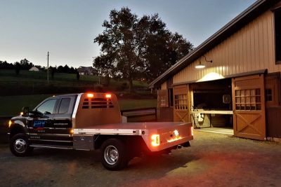 New NEW EBY  BIG COUNTRY  9' x 84 1/8  ALUMINUM FLAT BED