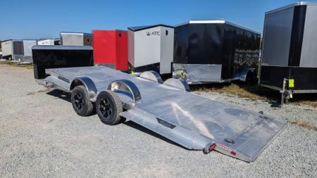 New 2025 Aluma 20'(20" Stationary + 20' Tilt)HD XL Executive Tilt Car Hauler