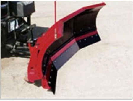 New 2025 Hiniker 9' HDPE Poly Trip Edge Scoop Plow w/ LED Lights & Wear Plates