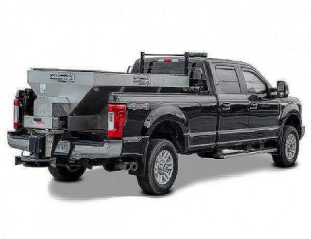 New NEW Saltdogg (1470601SSE) 2.0 Cu Yd 8' Stainless Hopper Spreader w/ Adjustable Chute & AUGER